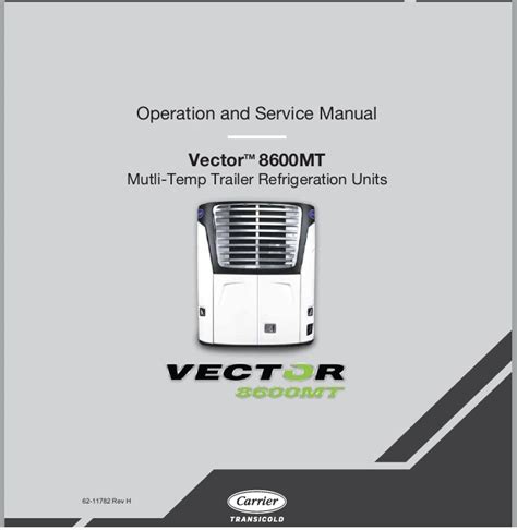 User <b>Manuals</b> and Documents. . Carrier vector 8600 service manual